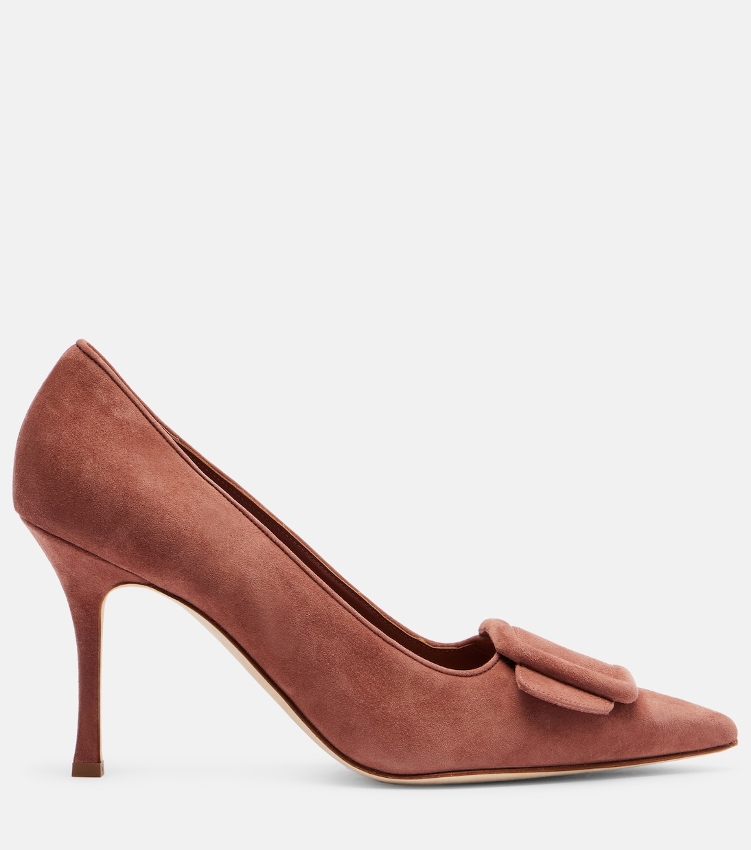 Maysale 90 замшевые лодочки Manolo Blahnik, 2118 MBRW — фото 4