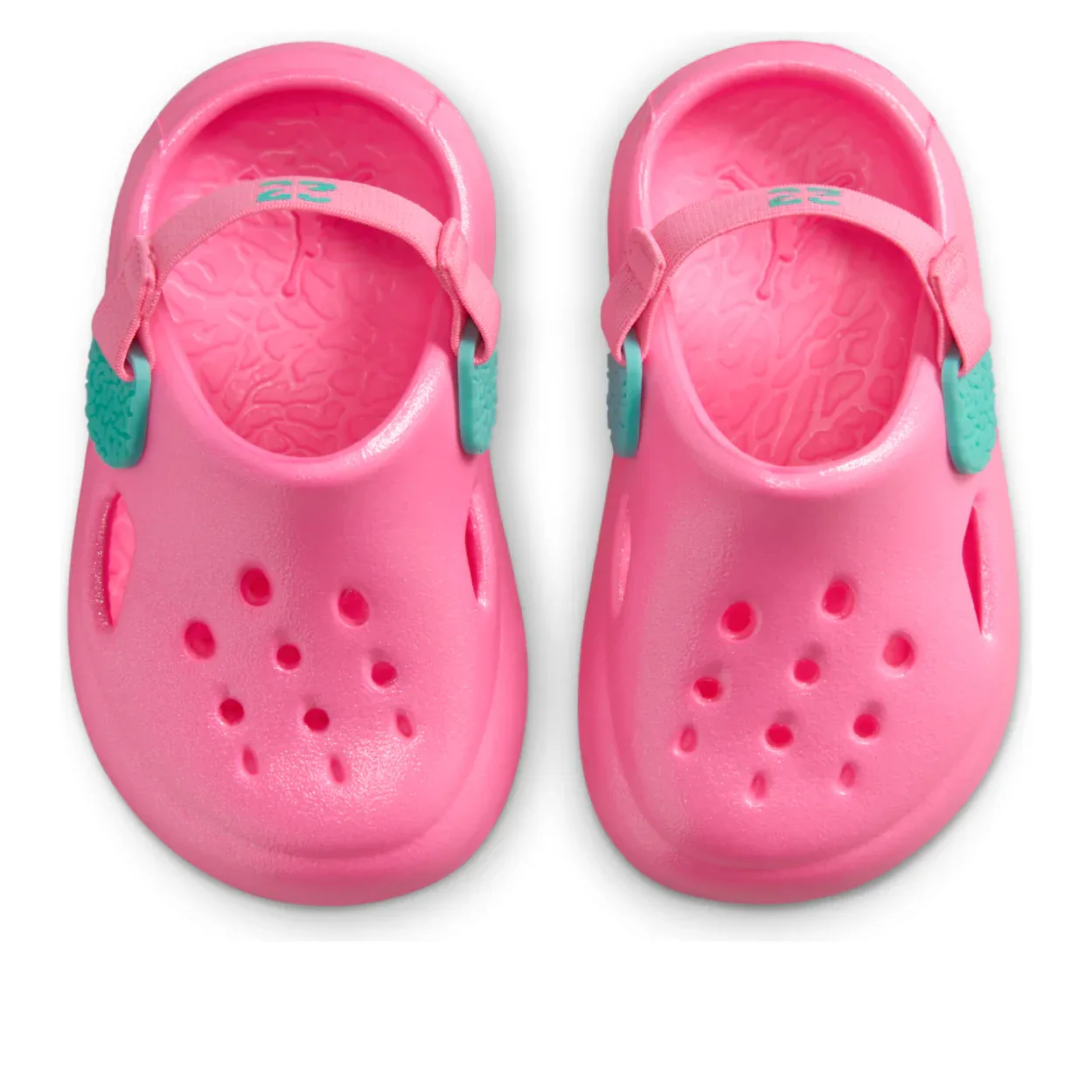 Кроссовки (TD) Air Jordan Hydrip 'Pink Glow Light Aqua' — фото 4