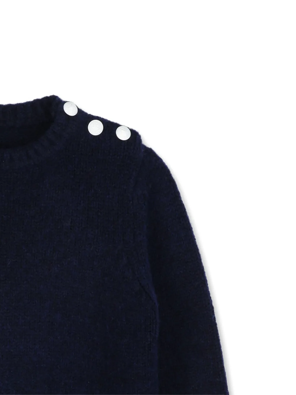 Свитер с декоративными пуговицами Zadig & Voltaire Kids, синий — фото 3