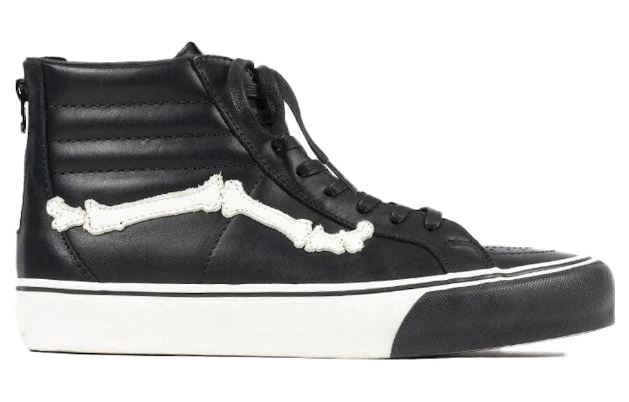 Кроссовки Vans Sk8-Hi Reissue Zip Lx Blends Bones Black White