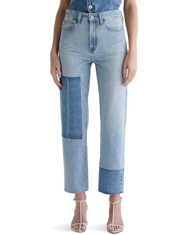 

Джинсы AG Jeans Brinley Mid-Rise Straight in Carpinteria, цвет Carpinteria