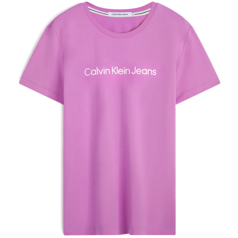 Calvin Klein Футболка женская сине-фиолетовая