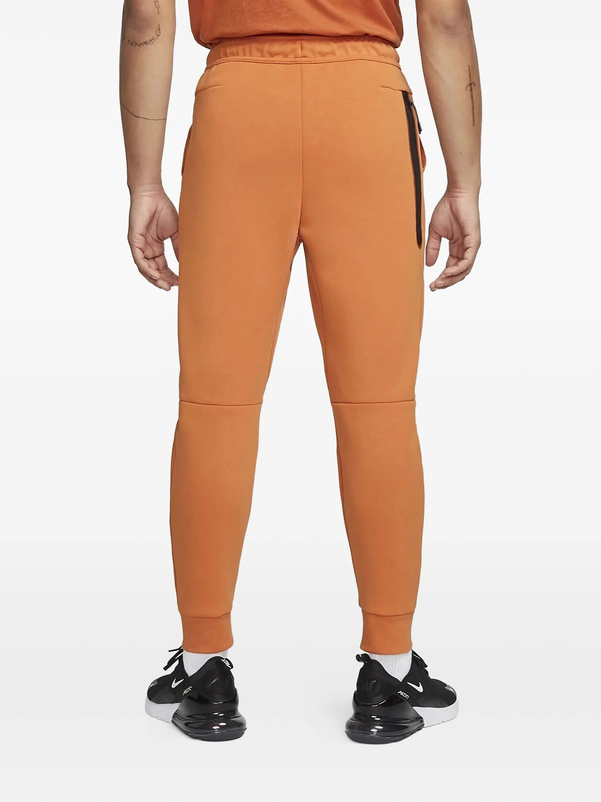 Джоггеры Tech Fleece Nike, оранжевый — фото 3