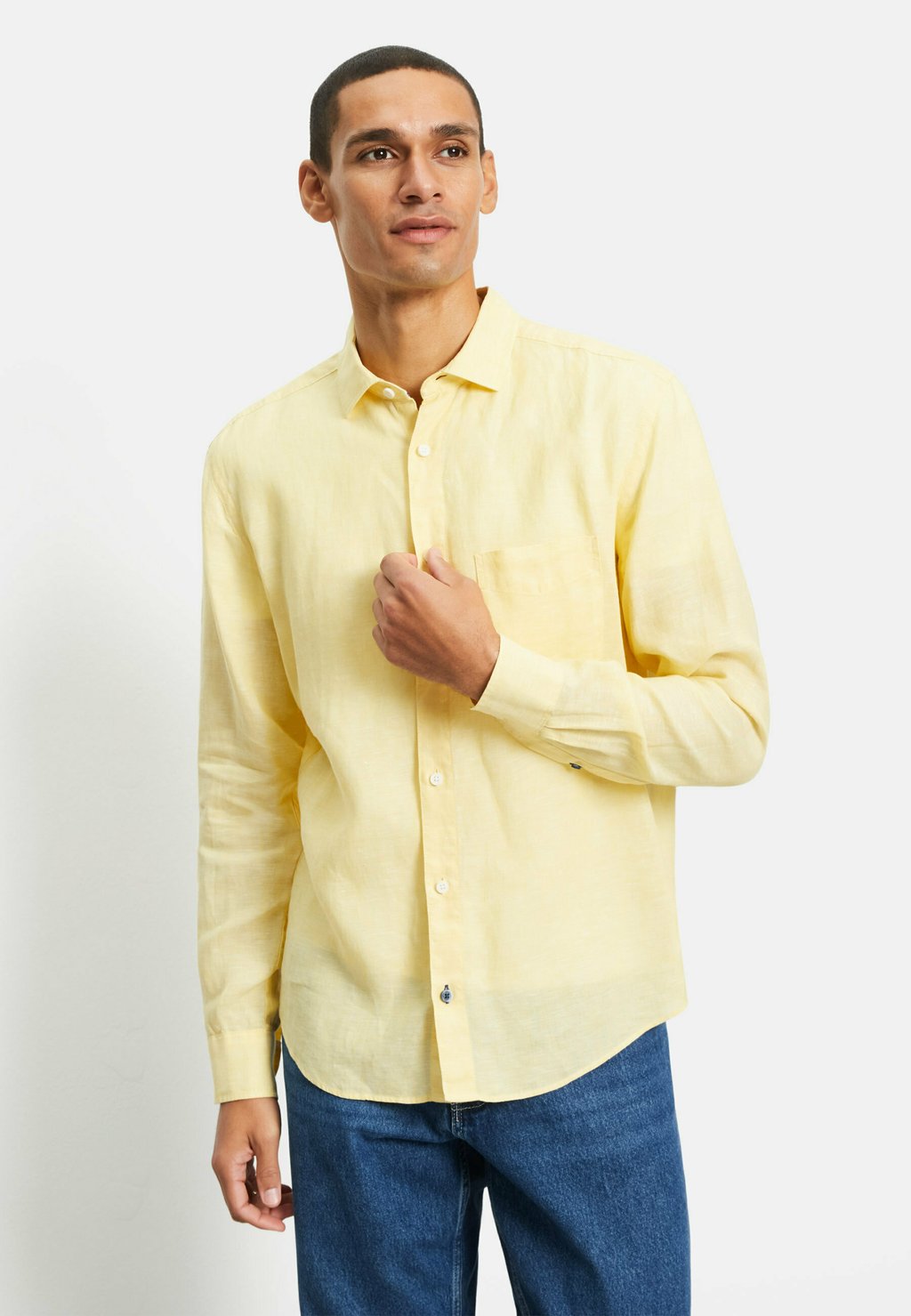

Рубашка CASUAL REGULAR FIT KENT OLYMP, желтый