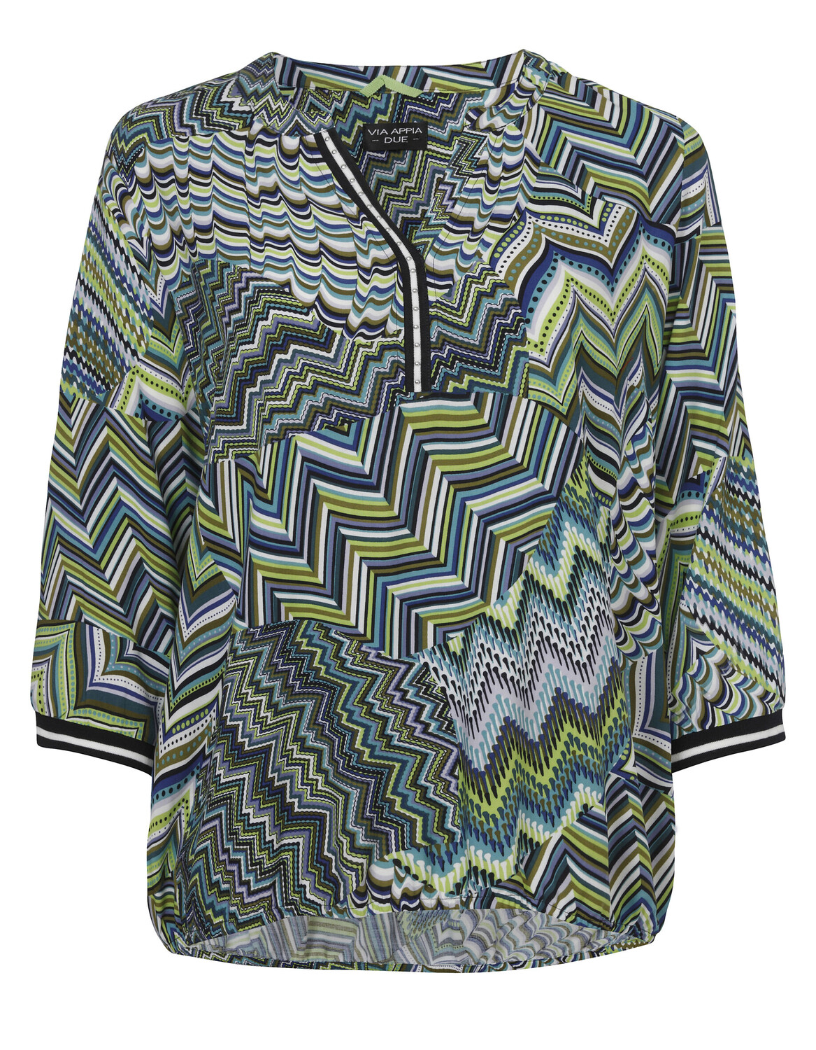 

Блуза VIA APPIA DUE, цвет marine multicolor
