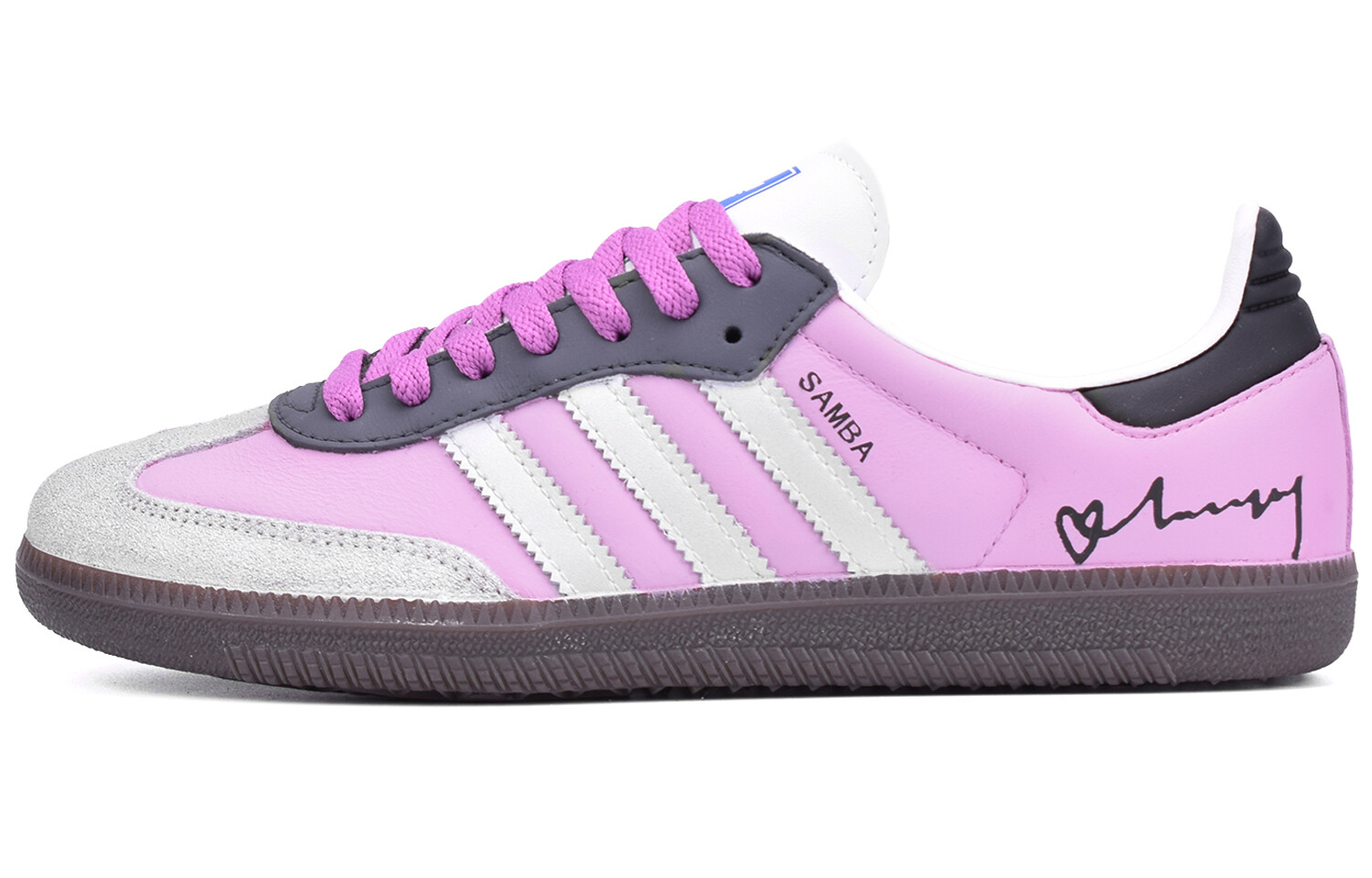 

Кроссовки adidas originals SAMBA OG Skateboarding Shoes Unisex Low-top Pink/white/silver, цвет Lotus Color