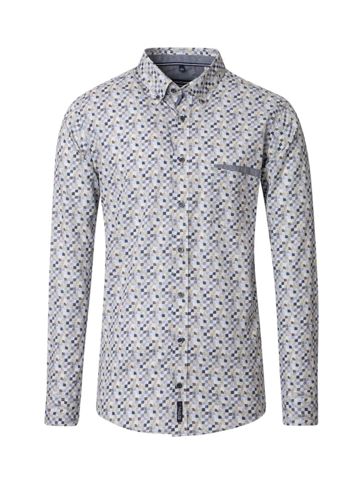 

Повседневная рубашка зеленого цвета CASAMODA