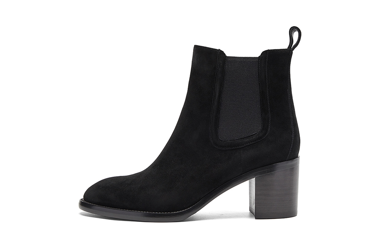 NINE WEST Ботильоны женские, черно-серые