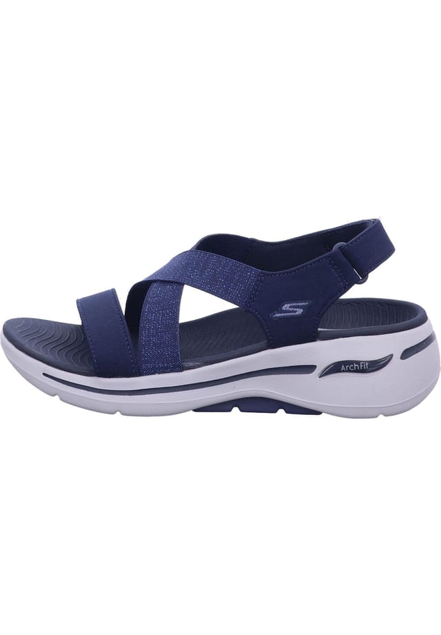 Уличные сандалии go walk arch fit - astonish Skechers, синий — фото 2