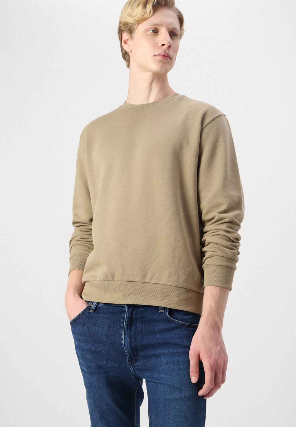 

Толстовка JJEBRADLEY CREW NOOS Jack & Jones, коричневый