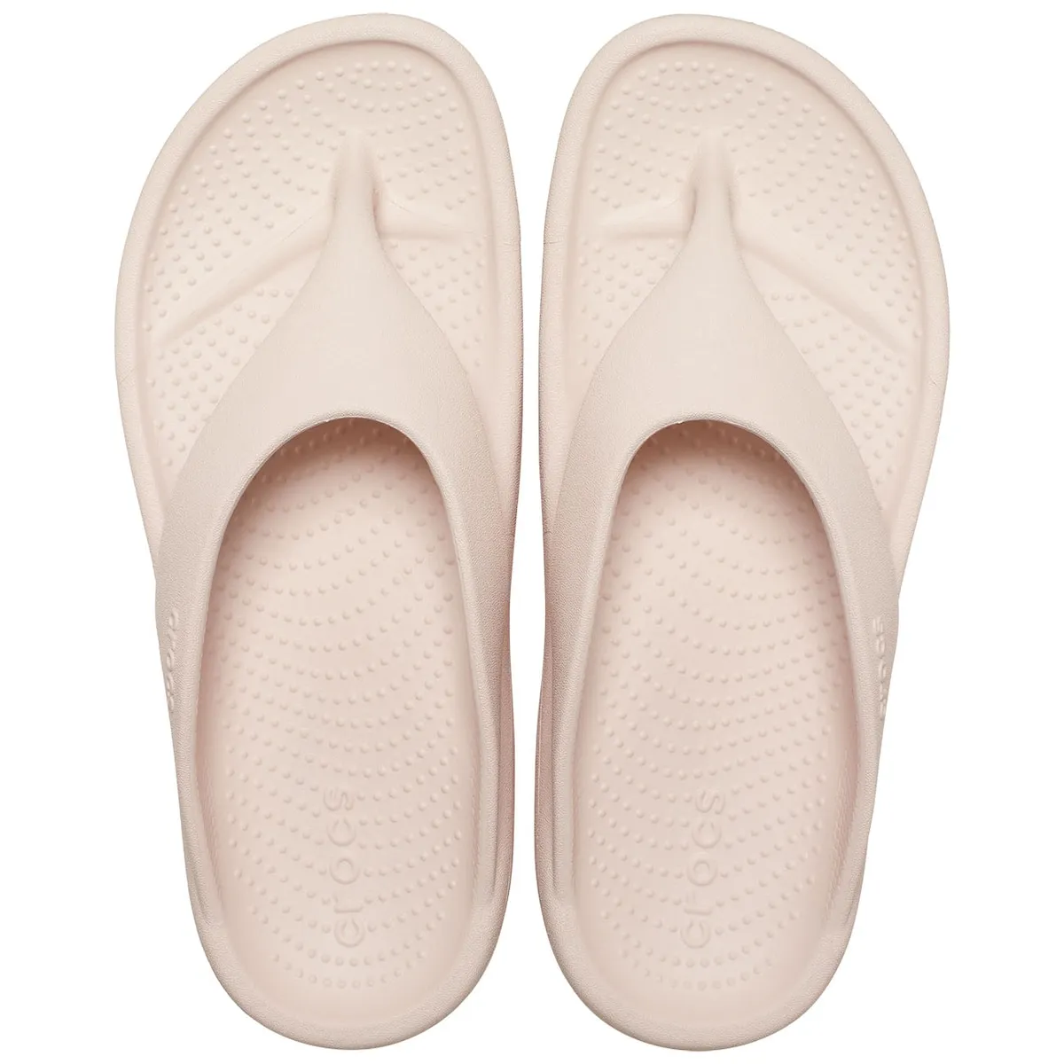 Женские шлепанцы Mellow Recovery Womens Flip W Crocs, пастельно-розовый — фото 3