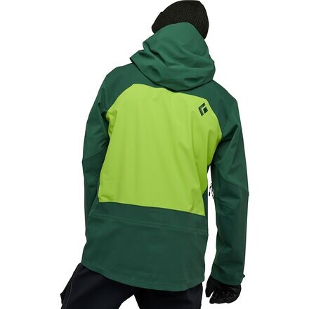 

Recon Pro Stretch Shell мужские Black Diamond, цвет Mountain Forest/Lime Green