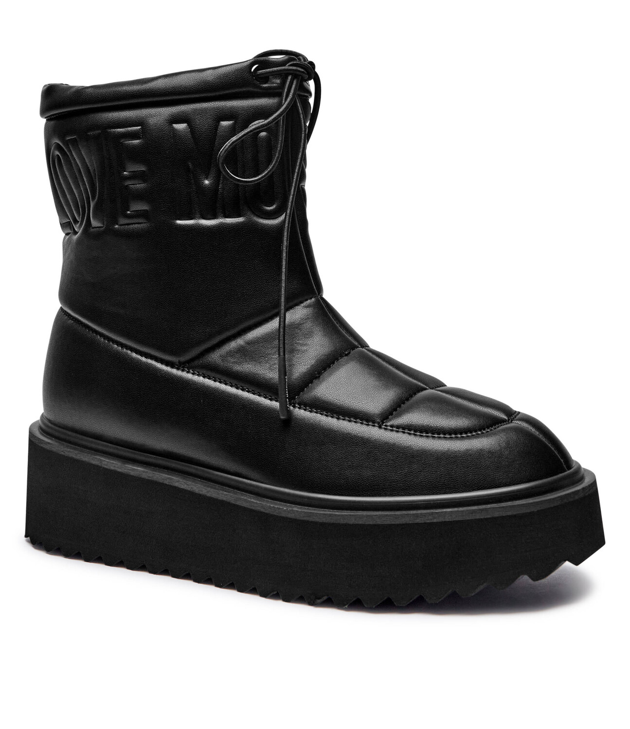 Зимние ботинки Love Moschino PLATFORM60, черный