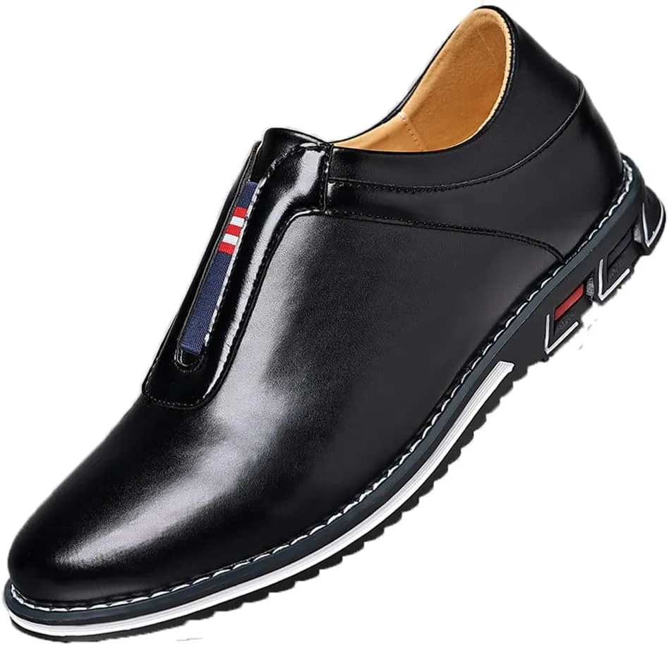 Лоферы кожаные мужские, Black Zentavi