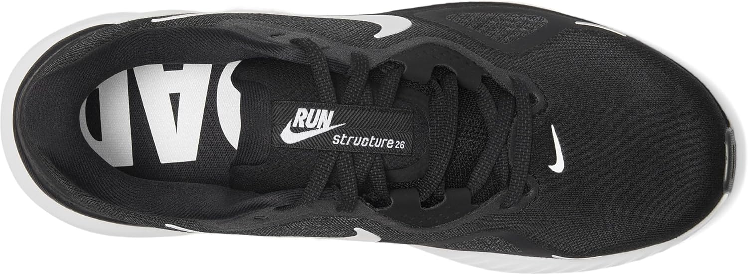 Мужские кроссовки Nike Structure 26, белый/черный/серый — фото 2