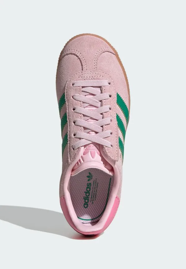 Кроссовки gazelle Adidas Originals, Clear Pink Court Green Bliss Pink — фото 3