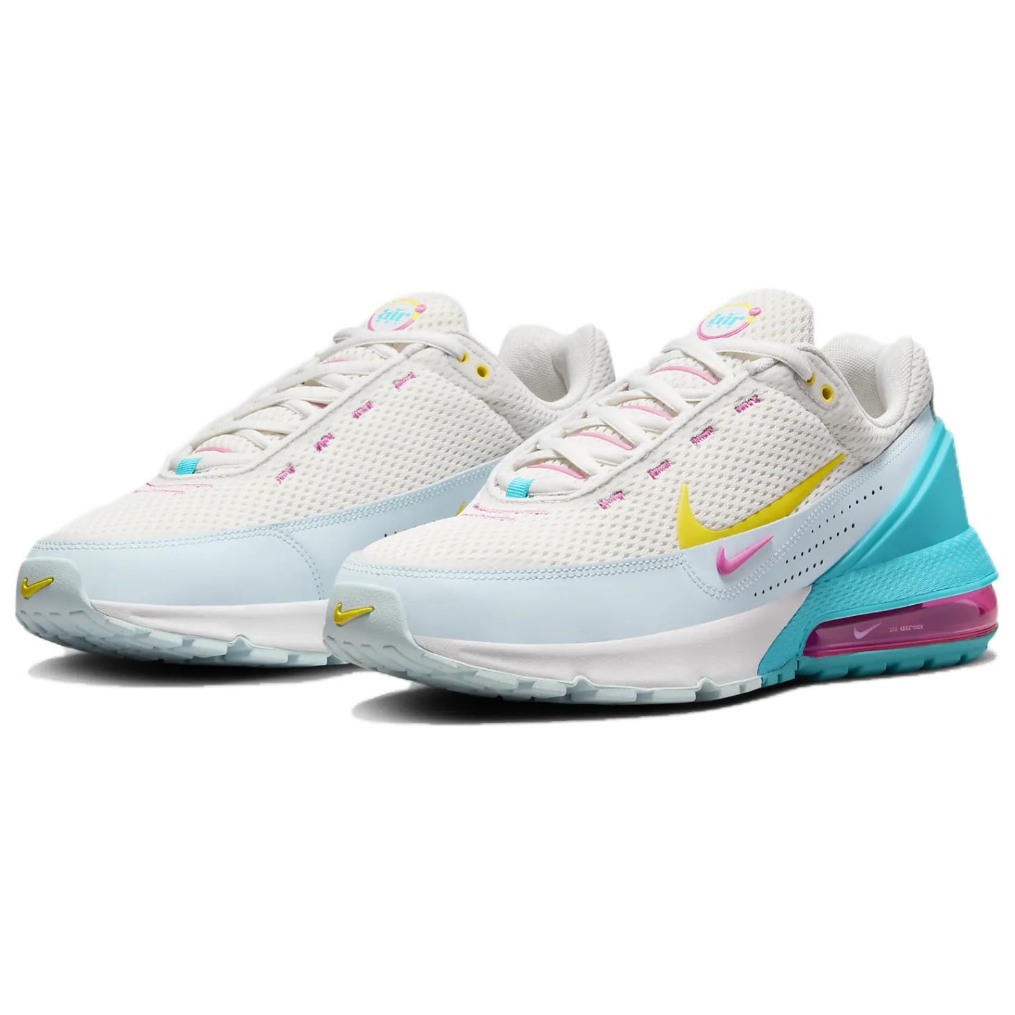 Nike Air Max Pulse Platinum Tint Dusty Cactus Playful Pink Lightning, Серо-голубой — фото 3