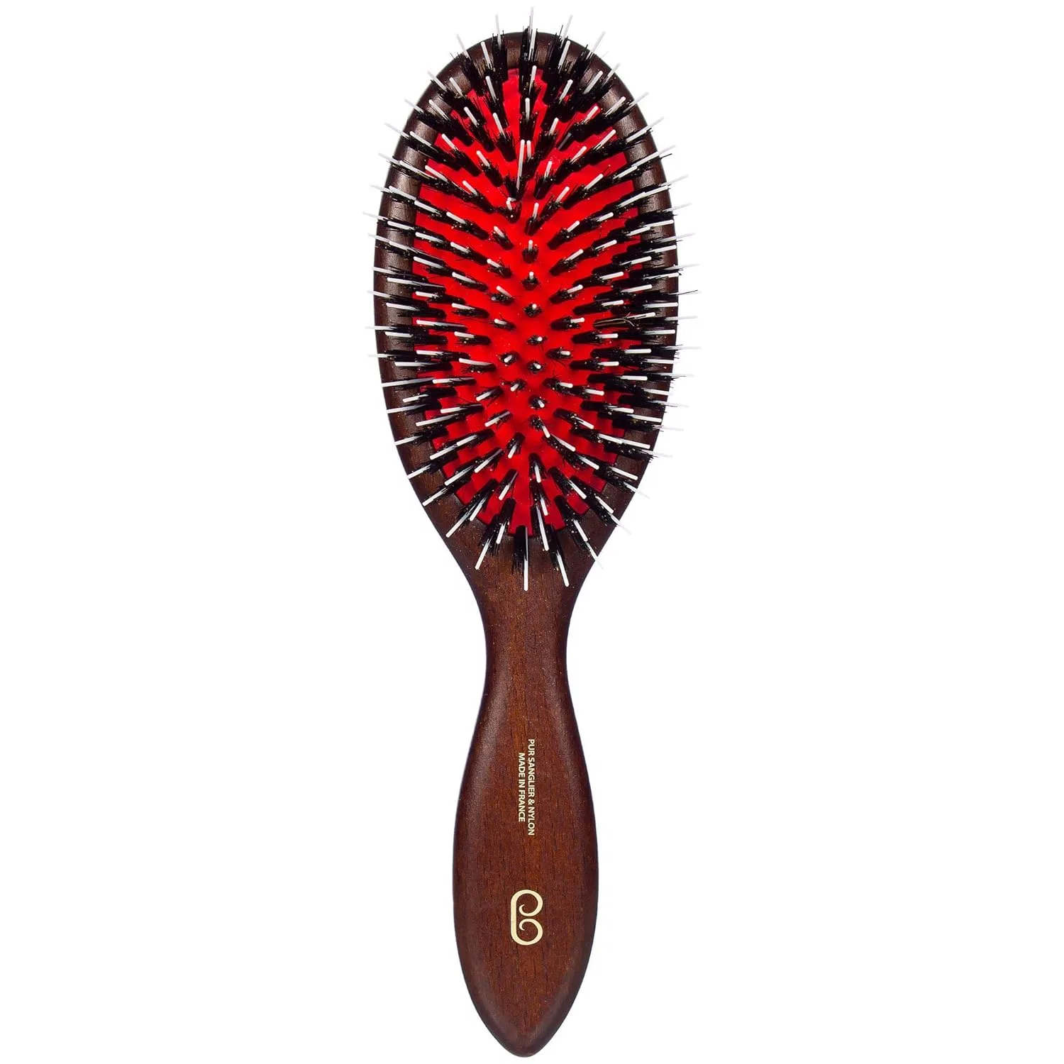 Пневматическая расческа-щетка L'Artisan Brossier Thistle из бука с щетиной кабана L'Artisan Brossier
