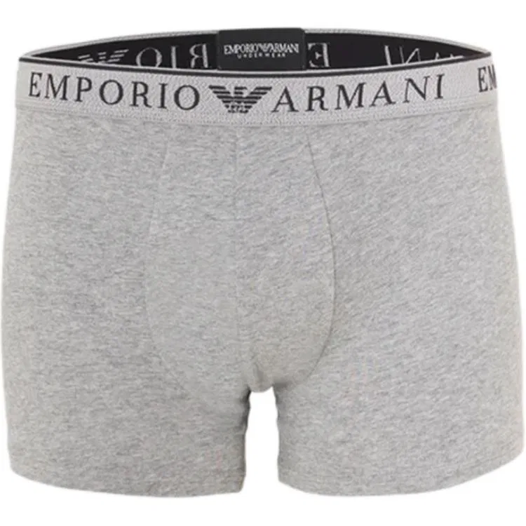 Боксеры EMPORIO ARMANI 2 шт. черный+серый — фото 3