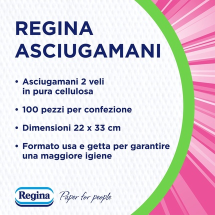 Средство для снятия макияжа Regina — Одноразовые полотенца, упаковка из , практичные и гигиеничные — фото 2