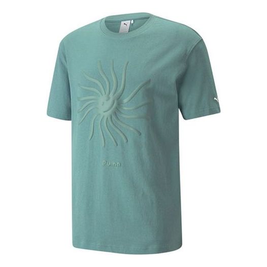 

Футболка adventure planet graphic tee 'green' Puma, зеленый
