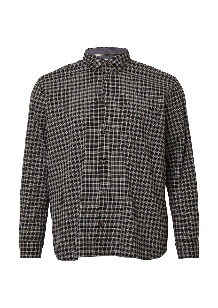 

Рубашка на пуговицах классического кроя s.Oliver, черный