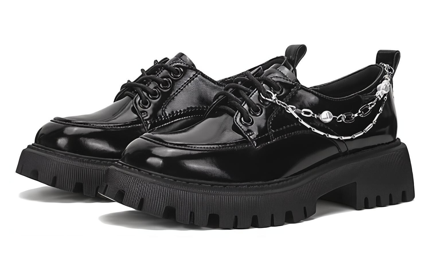 Туфли женские повседневные Women's Casual Shoes Women's Low-Top Saturday Mode, коричневый — фото 2