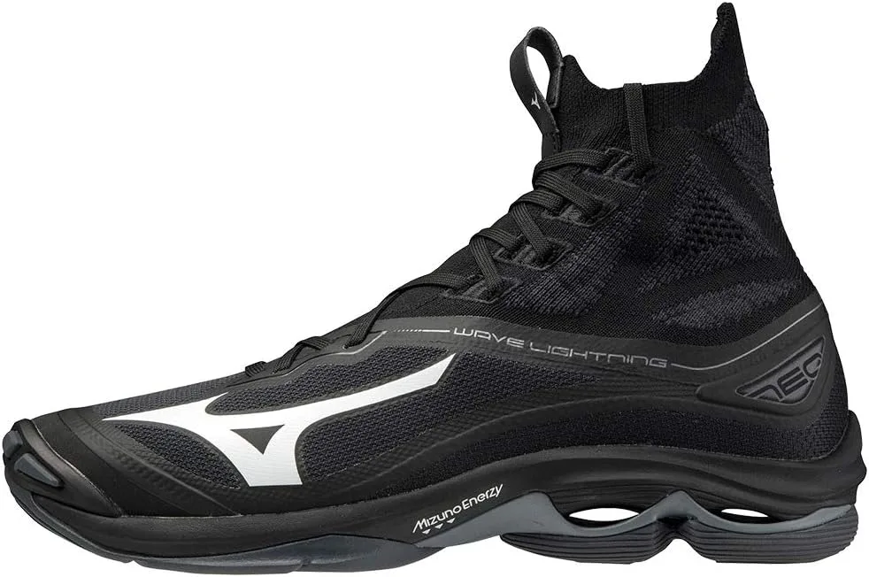 Фитнес-кроссовки Mizuno Unisex Wave Lightning Neo, белый/черный
