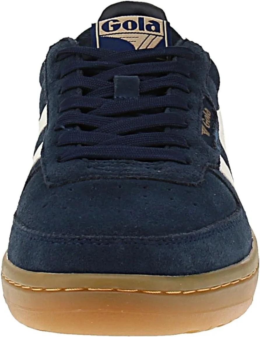 Кроссовки Gola Hawk Suede '86 - мужские - темно-синий-белый-резиновый — фото 3