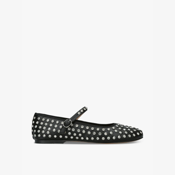 Туфли женские Steve Madden Vinetta-R украшенные стразами, серебряный/черный