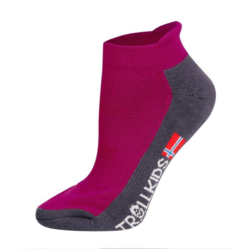 

Детские походные носки Hiking Low Magenta TROLLKIDS, цвет rosa