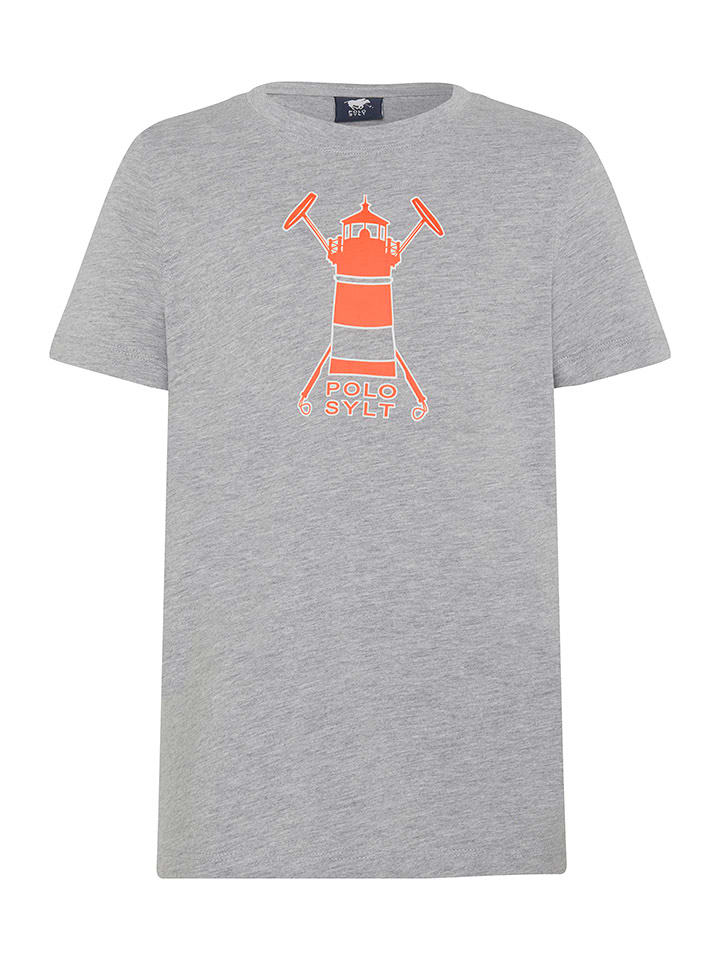 

Polo Sylt Футболка серого цвета, Серый, Polo Sylt Футболка серого цвета