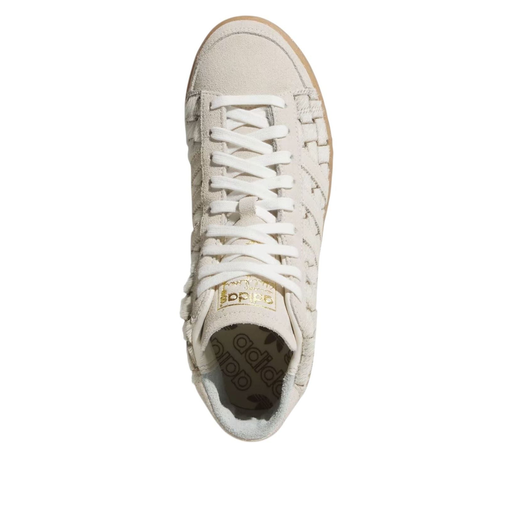 Кроссовки (WMNS) adidas Jabbar Hi 'Off White Cream White' — фото 4