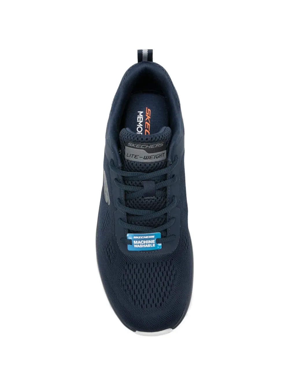 Отслеживайте более широкие кроссовки Skechers, синий — фото 4