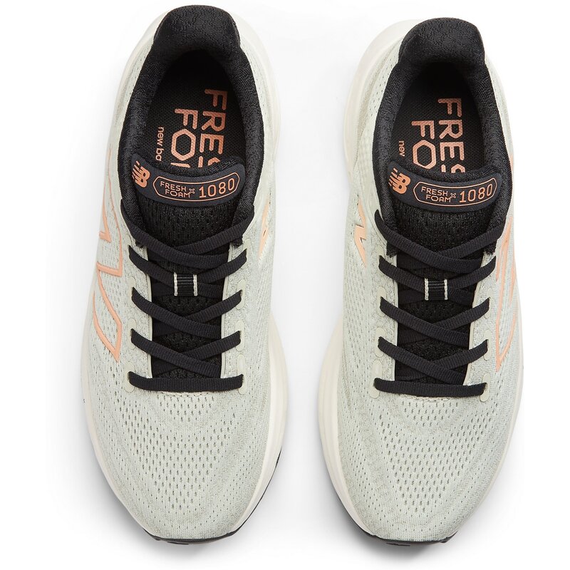 Кроссовки для бега свежая пена x 1080v13 New Balance, зеленый — фото 3