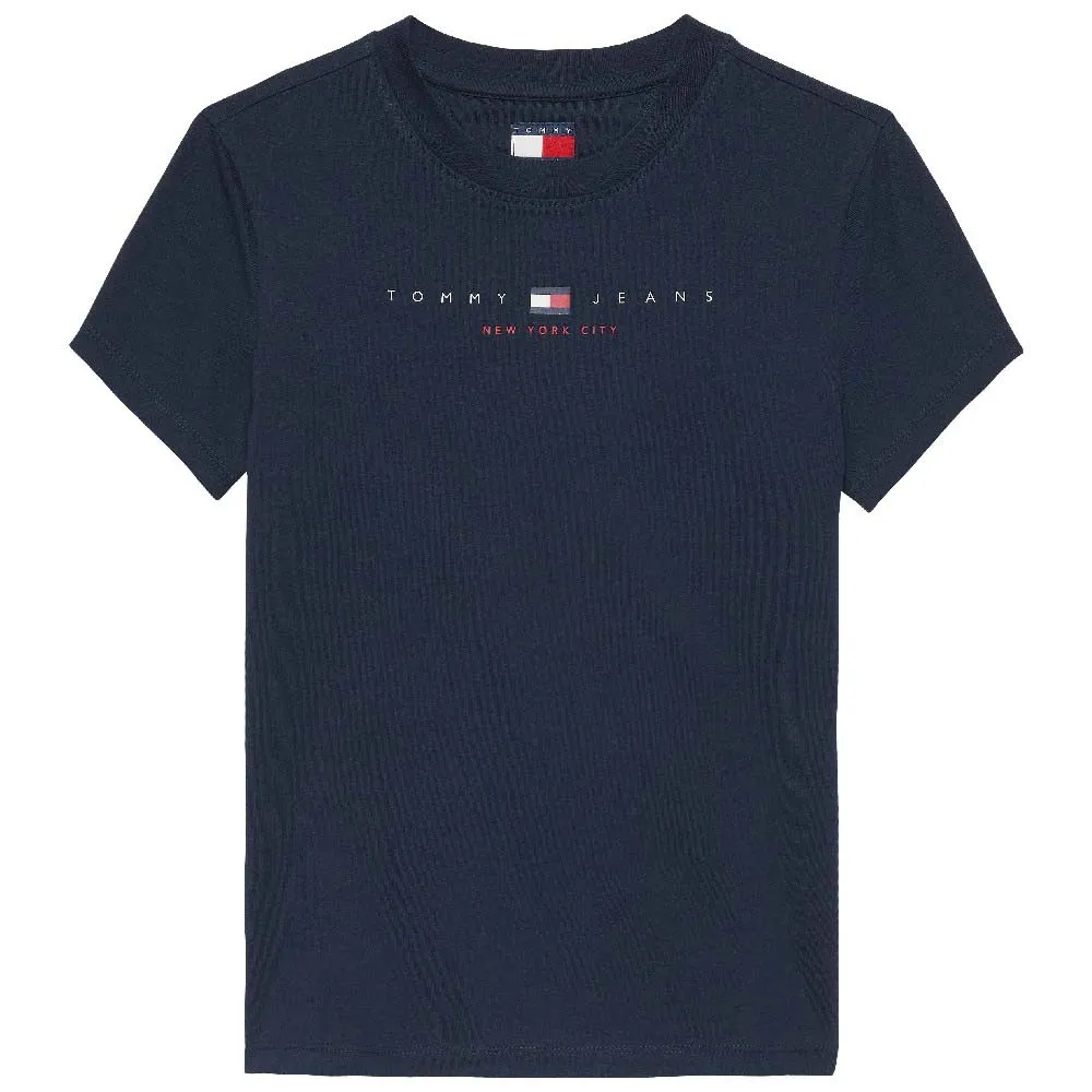 

Футболка с коротким рукавом Tommy Jeans US Linear Slim Fit, синий