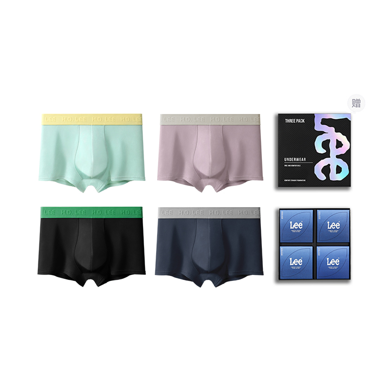 

Lee Подарочный набор мужского белья бокс 4 шт