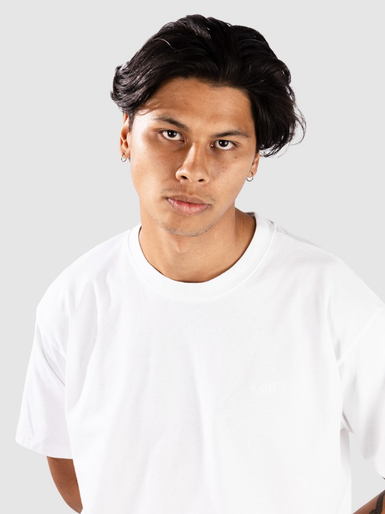 Футболка Levi's Red Tab Vintage T-Shirt, white/jersey — фото 4