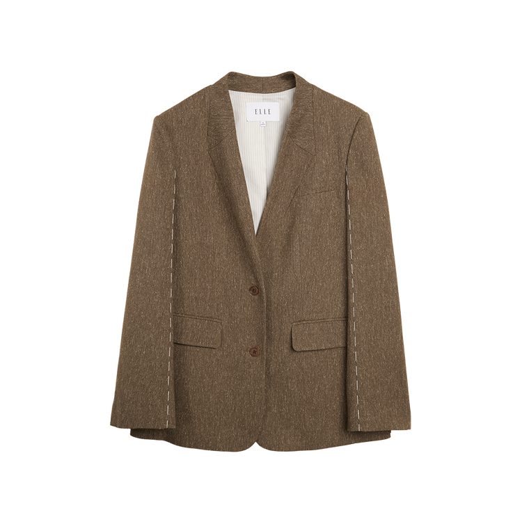 

ELLE Деловой костюм женский темно-коричневый Moderate