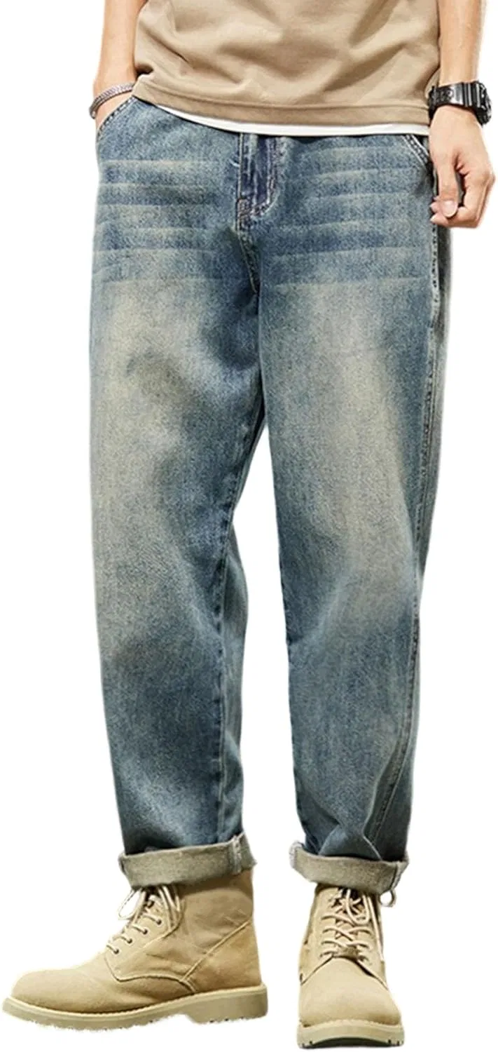 Джинсы прямые, джинсы, Blue a