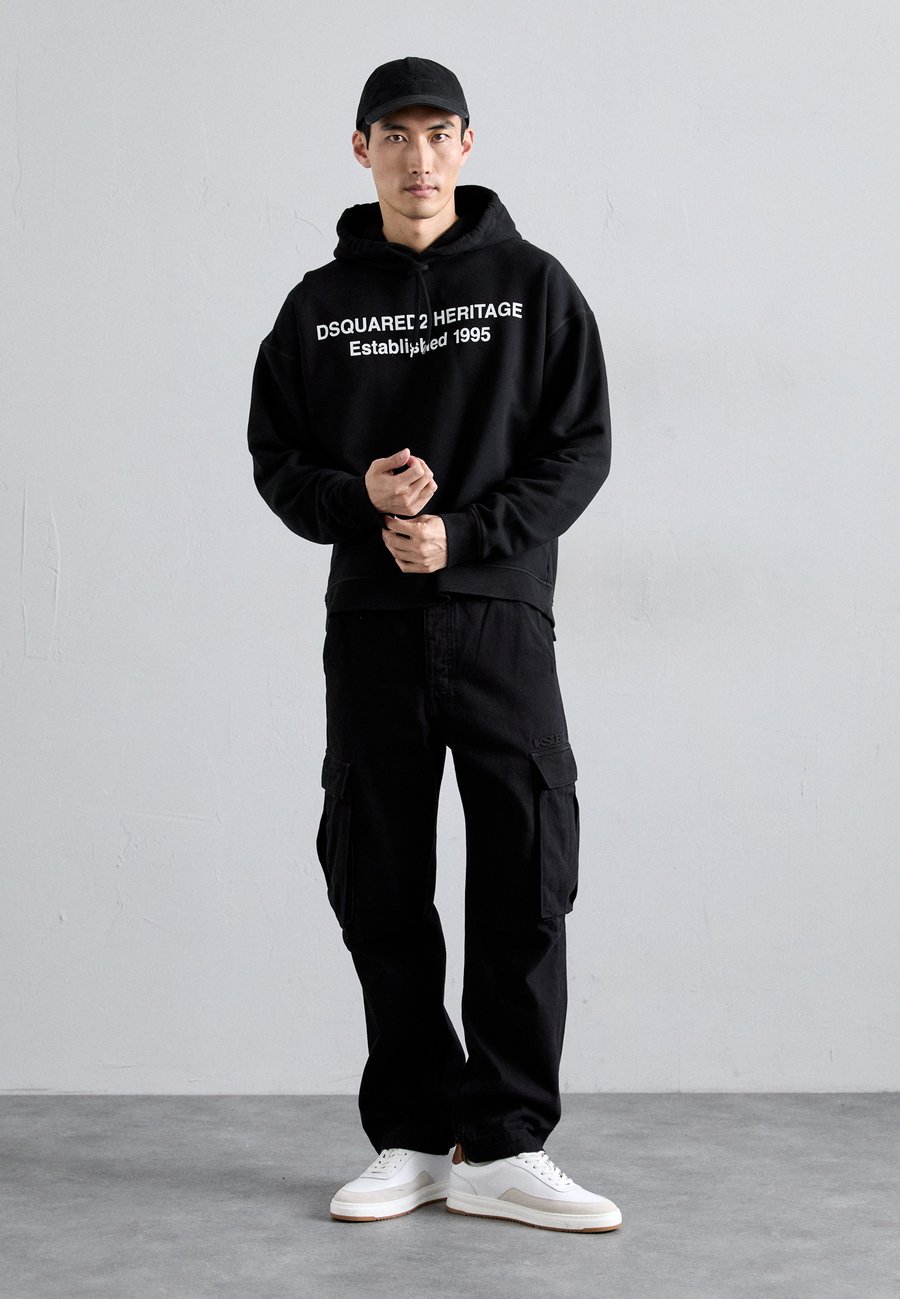 Худи Dsquared2 RELAXED FIT HOODIE, Black — фото 2