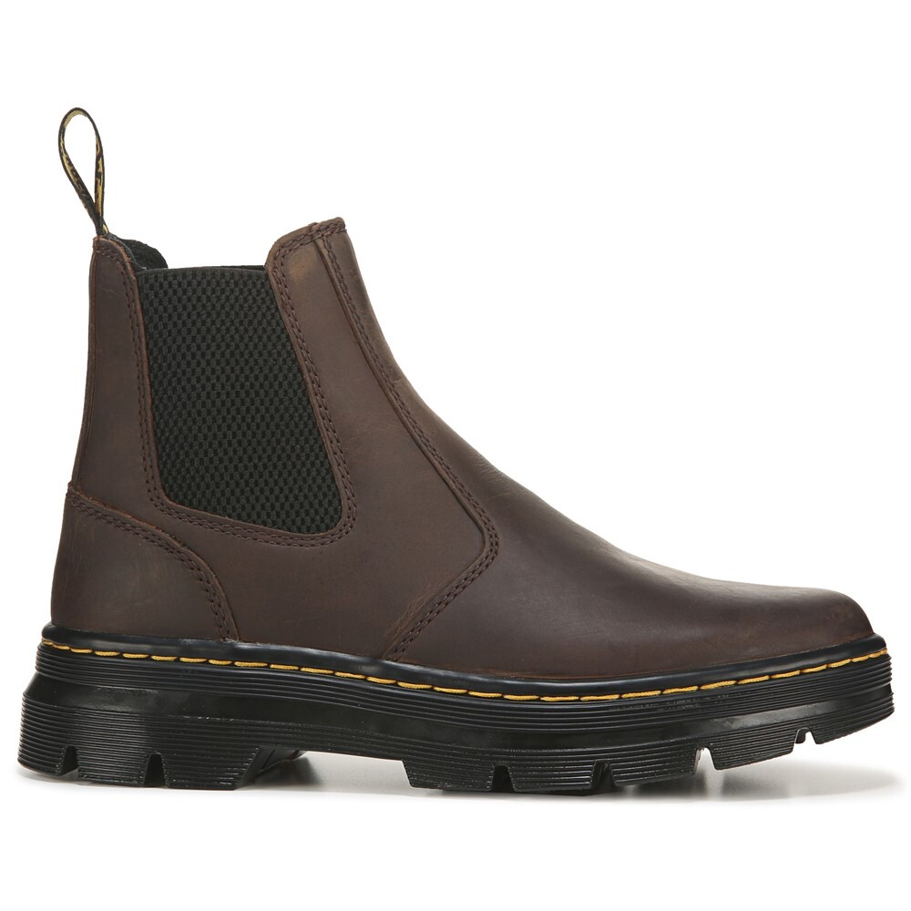 Ботинки мужские Dr. Martens челси с круглым носком, коричневый — фото 2