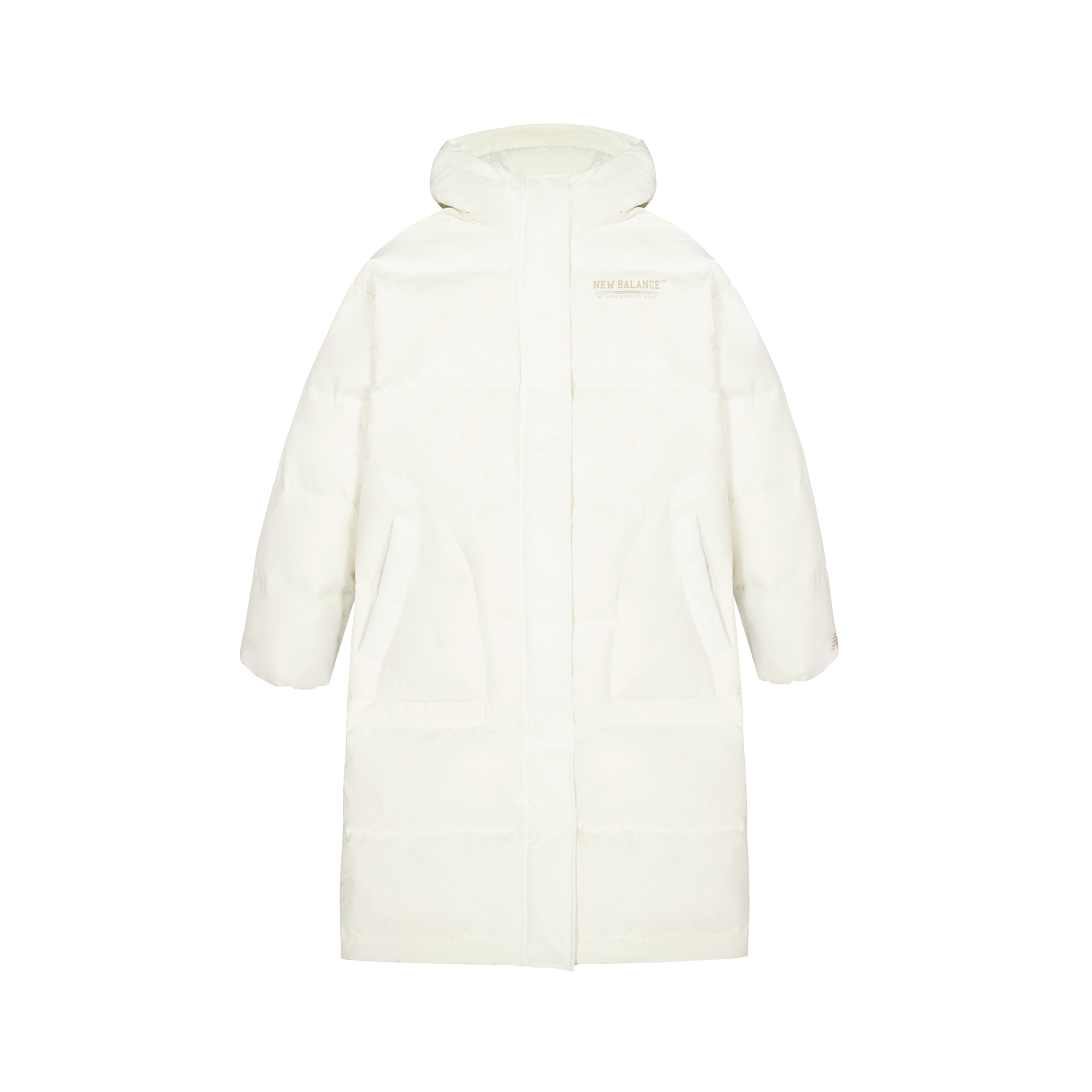 

Женская пуховая куртка New Balance, белый