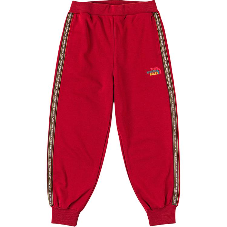 

Детские вязаные спортивные штаны The North Face, 619/красный