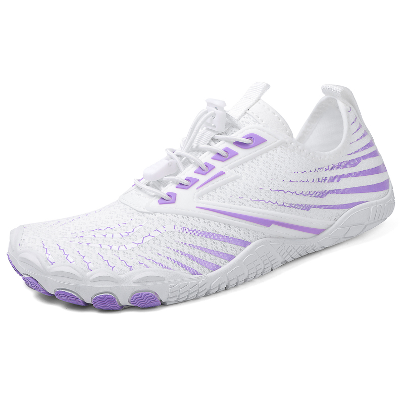 

Boogie Bear Унисекс беговые кроссовки бело-фиолетовые размеры 36-43, цвет White Purple 36-43
