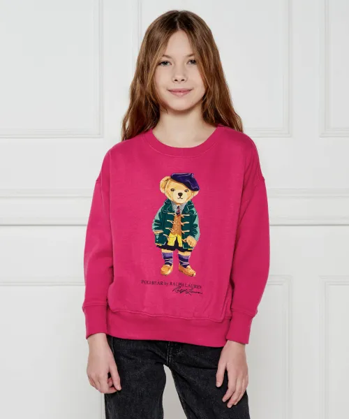 

Толстовка Relaxed fit Polo Ralph Lauren, розовый