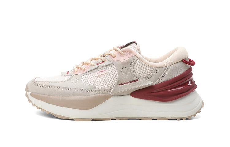 

Кроссовки для образа жизни Женские низкие Lpmx, цвет Ivory white/light pink
