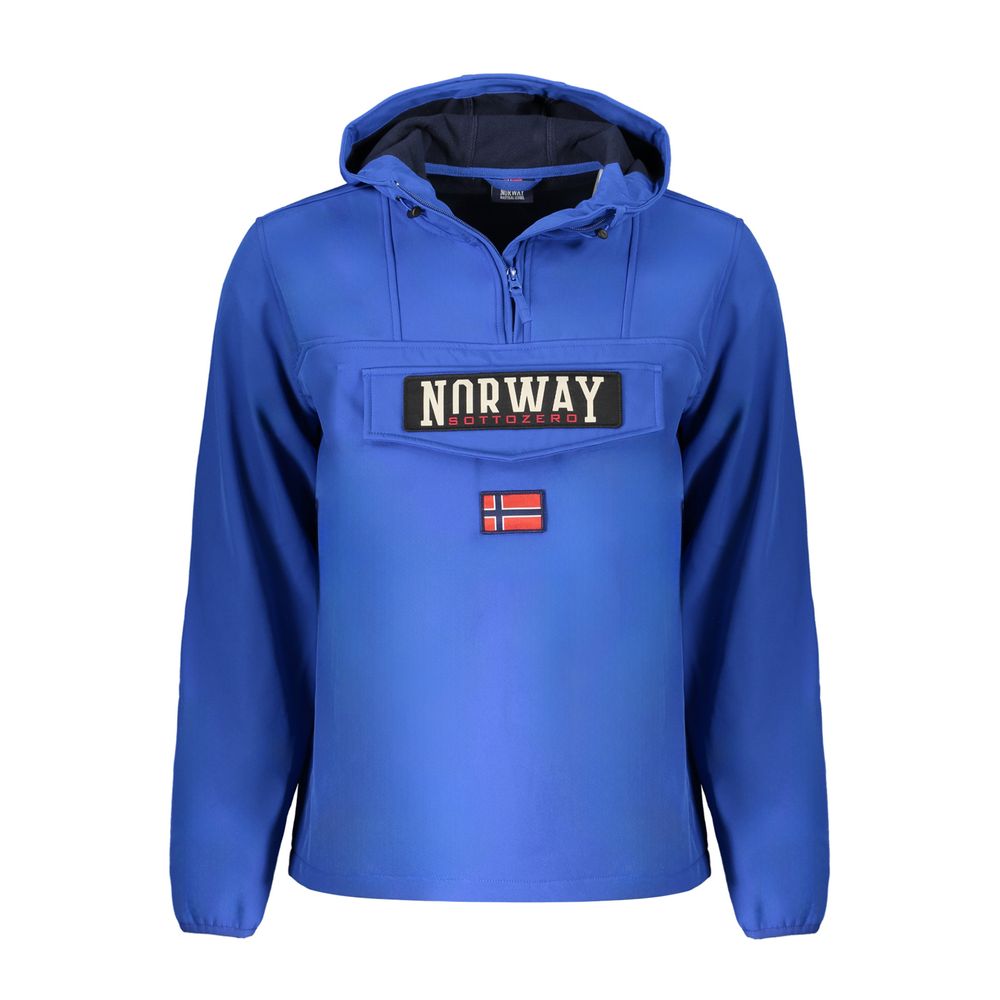 

Синяя мужская куртка из полиэстера Geographical Norway