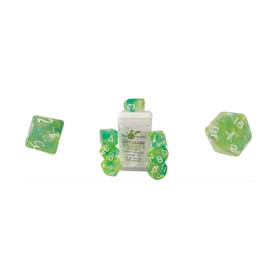 

Набор Diffusion Poly — Знак рейнджера с символом класса (7), Class & Creature Dice - Poly Sets