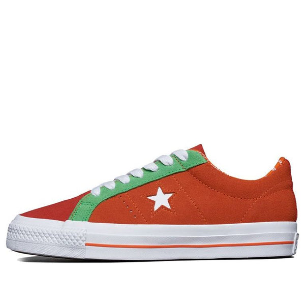 

Кроссовки one star pro 'orange green white' Converse, оранжевый